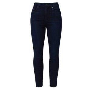 🩹 PAIGE Margot Crop Dark Wash Jeans, Sz 32